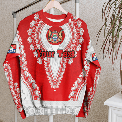 Africa Clothing Northern Cape Region of South Africa Sweatshirt Vintage African Dashiki