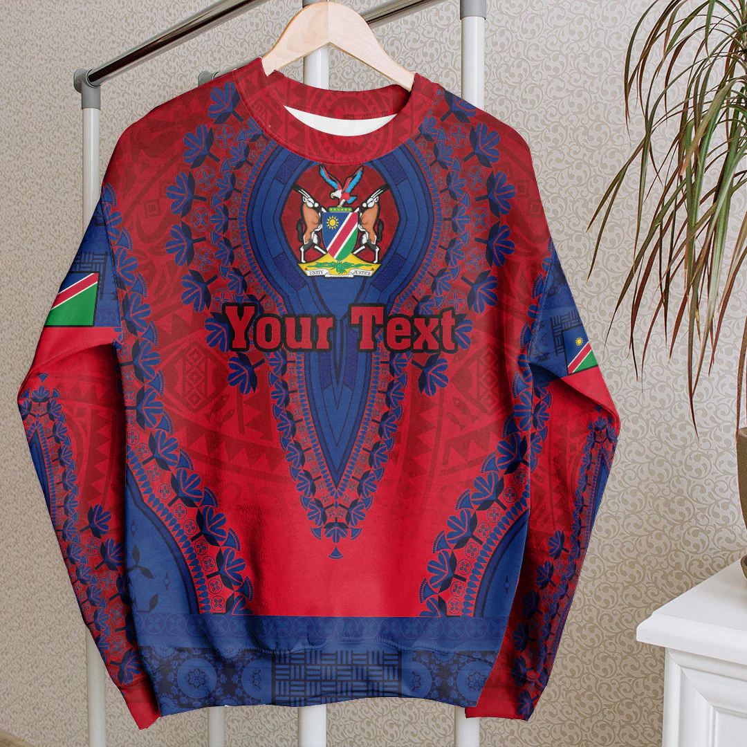 Africa Clothing Namibia Sweatshirt Vintage African Dashiki
