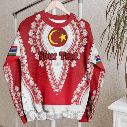 Africa Clothing Gambia Sweatshirt Vintage African Dashiki