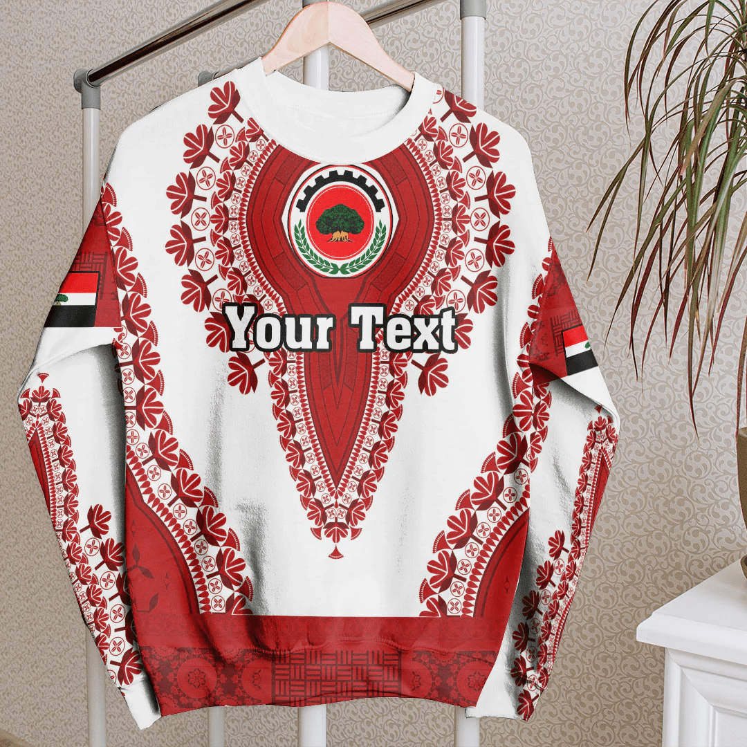 Africa Clothing Oromia White Version Ethiopia National Regional State Sweatshirt Vintage African Dashiki