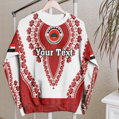 Africa Clothing Oromia White Version Ethiopia National Regional State Sweatshirt Vintage African Dashiki