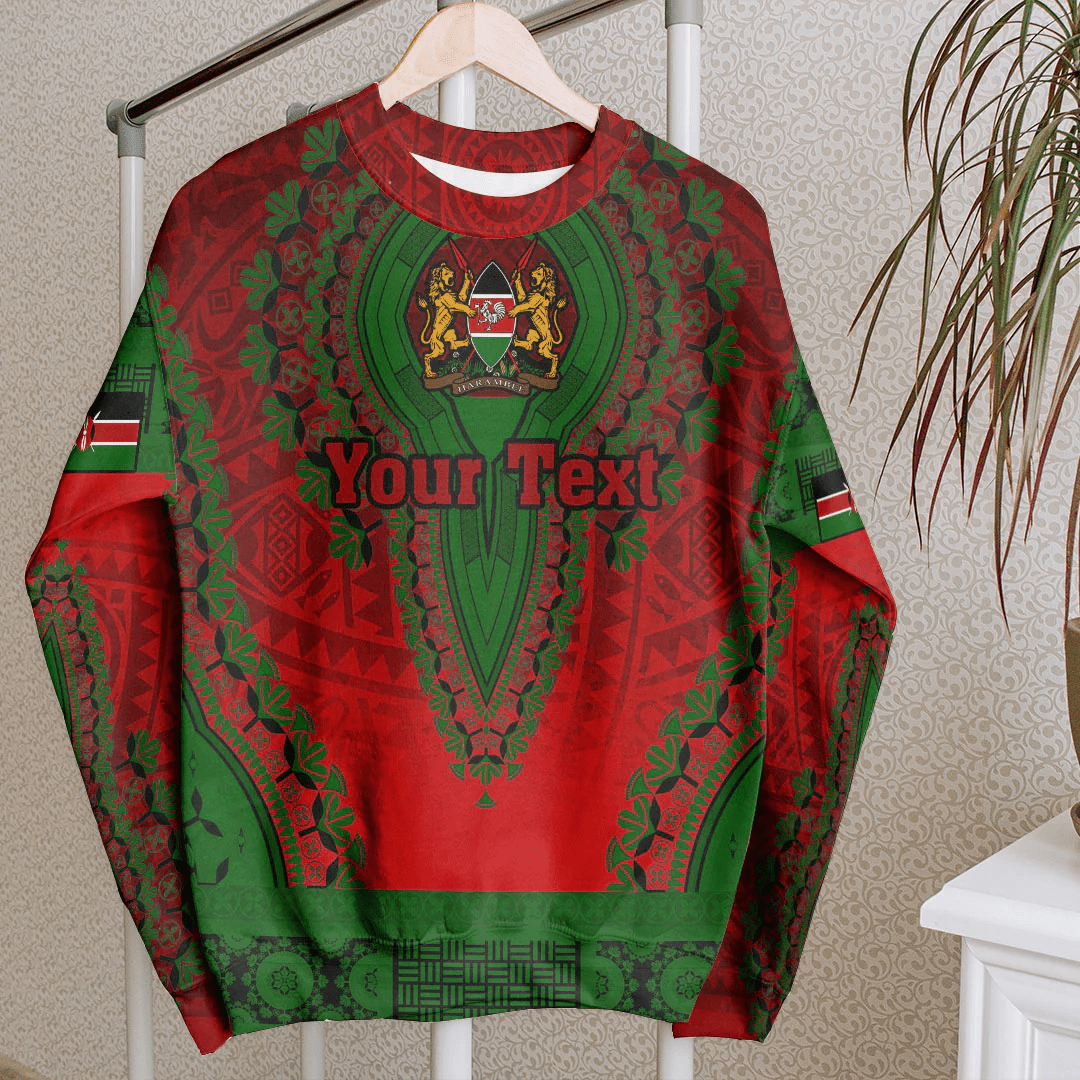 Africa Clothing Kenya Sweatshirt Vintage African Dashiki