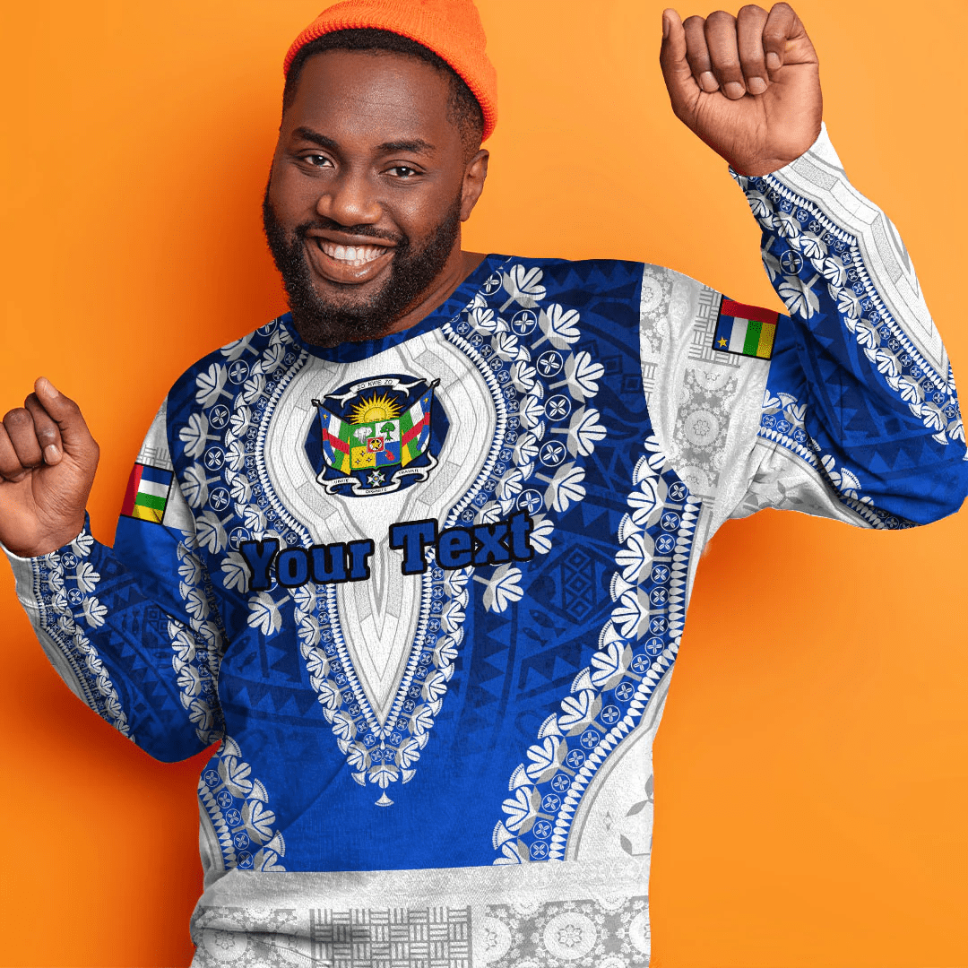 Africa Clothing Central African Sweatshirt Vintage African Dashiki