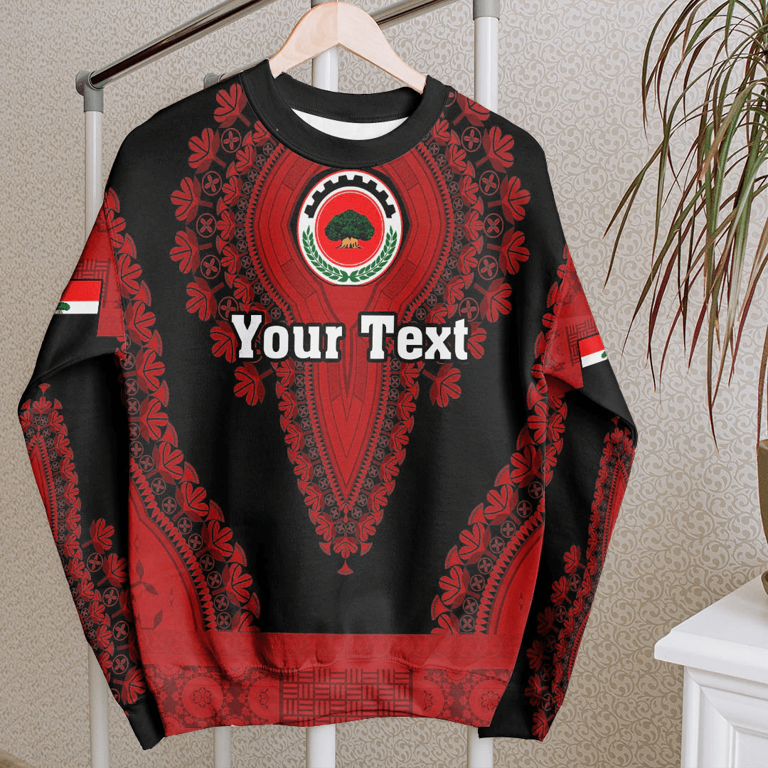 Africa Clothing Oromia Black Version Ethiopia National Regional State Sweatshirt Vintage African Dashiki