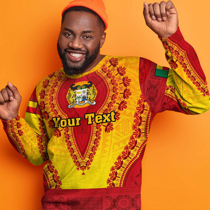 Africa Clothing Benin Sweatshirt Vintage African Dashiki