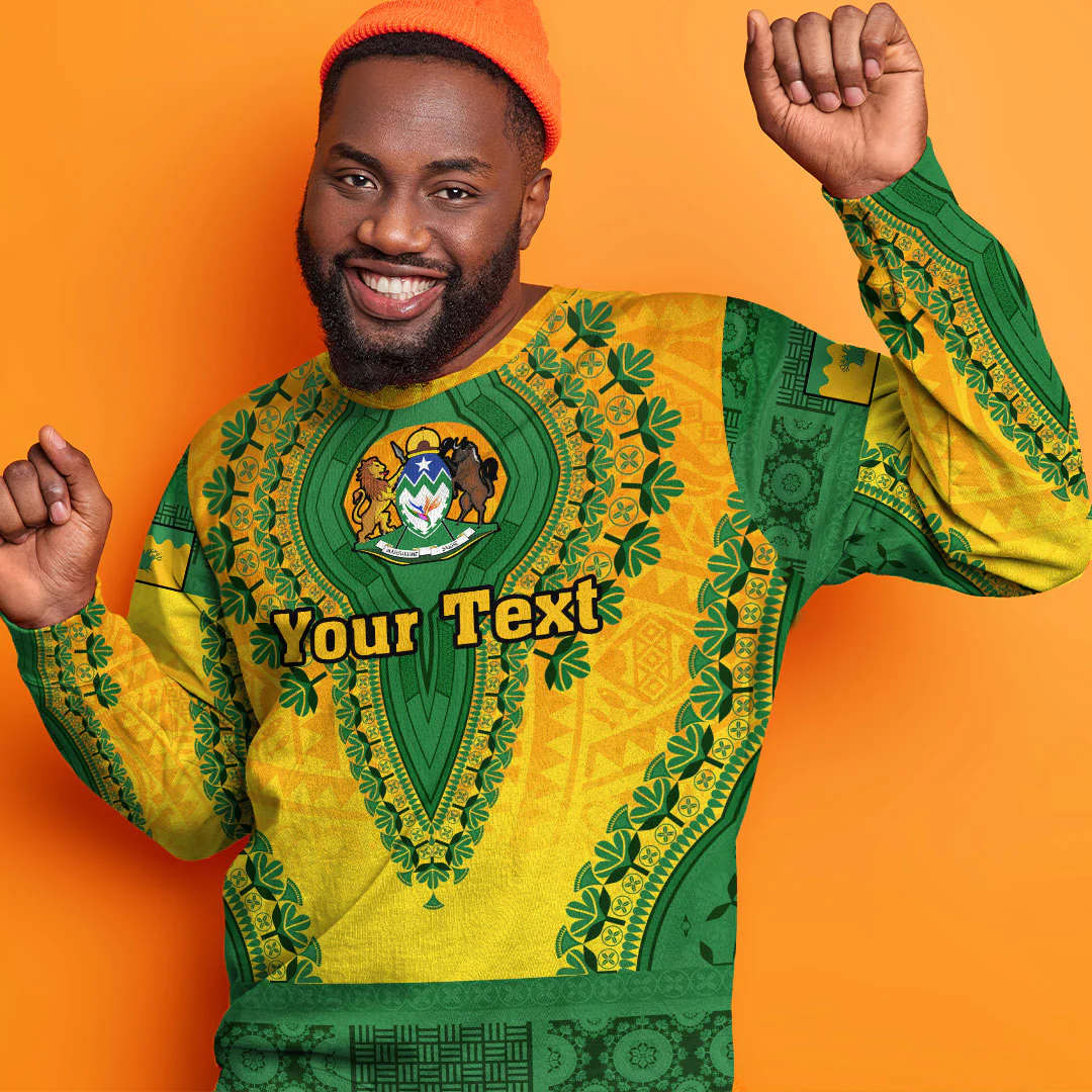 Africa Clothing Limpopo Region of South Africa Sweatshirt Vintage African Dashiki