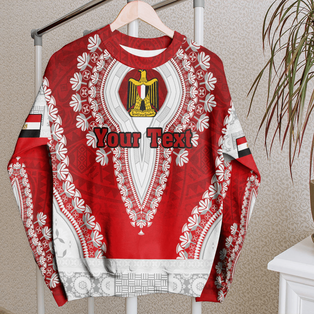Africa Clothing Egypt Sweatshirt Vintage African Dashiki