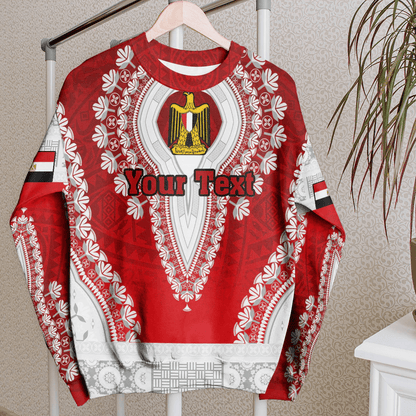Africa Clothing Egypt Sweatshirt Vintage African Dashiki
