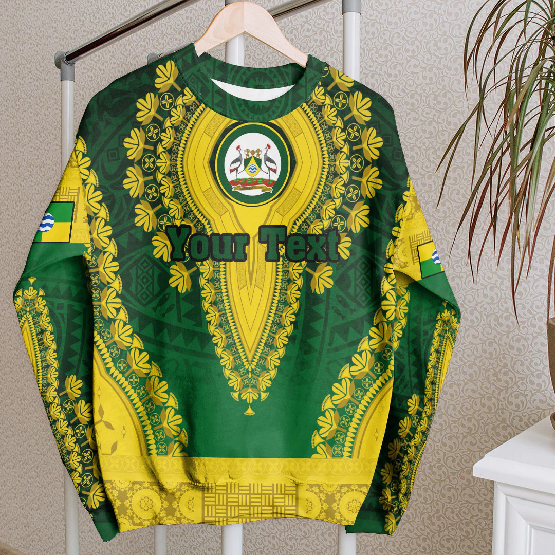 Africa Clothing Nairobi the Capital City Region of Kenya Sweatshirt Vintage African Dashiki