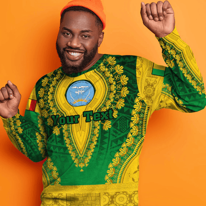 Africa Clothing Mali Sweatshirt Vintage African Dashiki