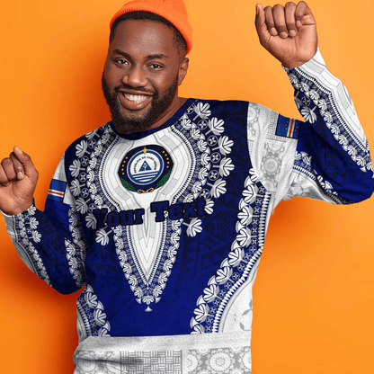 Africa Clothing Cape Verde Sweatshirt Vintage African Dashiki