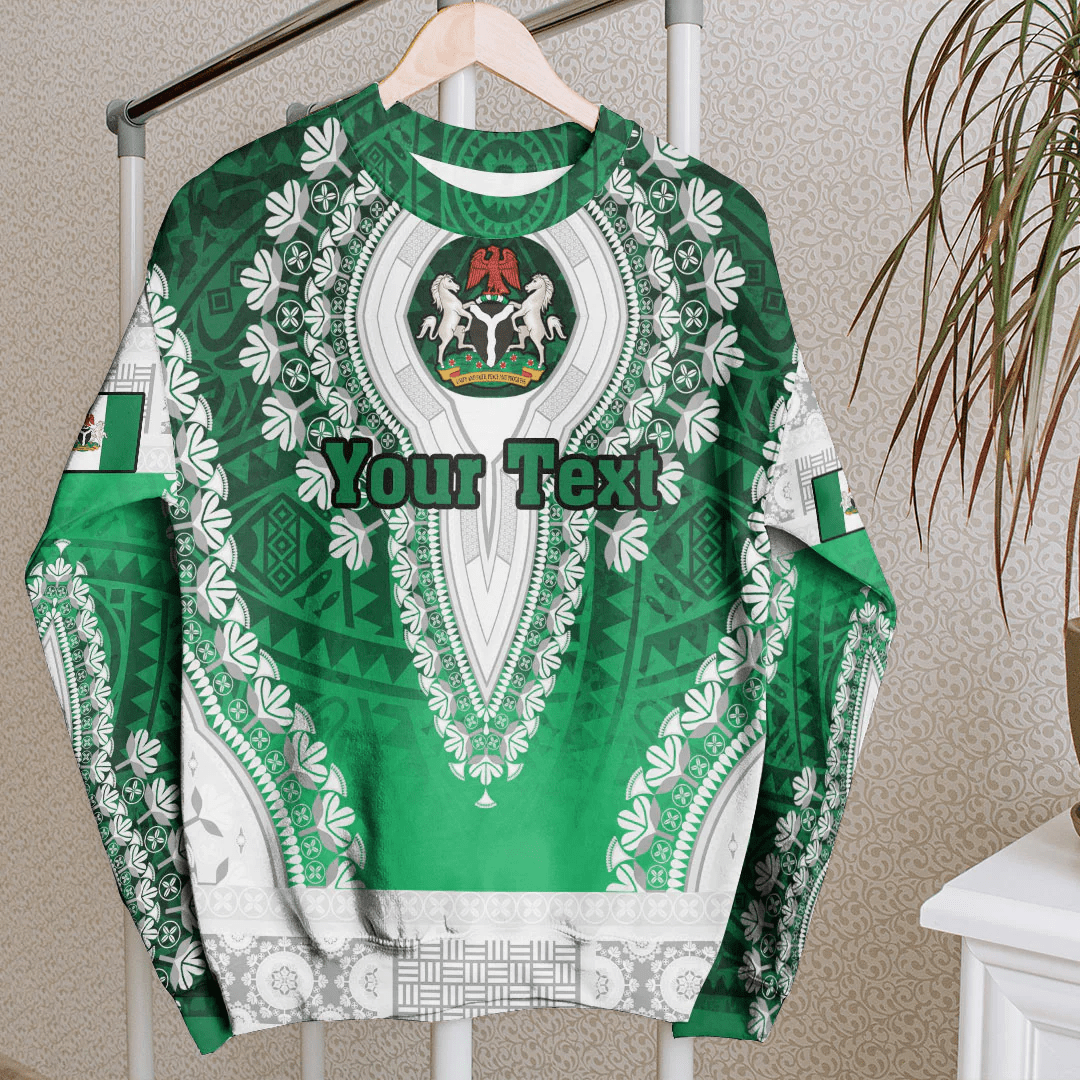 Africa Clothing Nigeria Sweatshirt Vintage African Dashiki