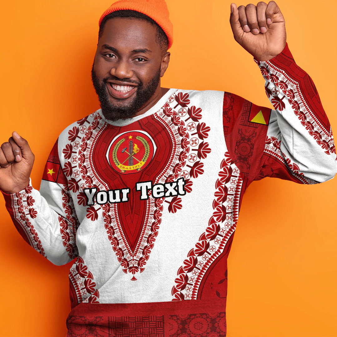 Africa Clothing Tigray White Version Ethiopia National Regional States Sweatshirt Vintage African Dashiki