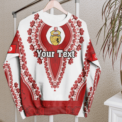Africa Clothing Tunisia White Verseion Sweatshirt Vintage African Dashiki