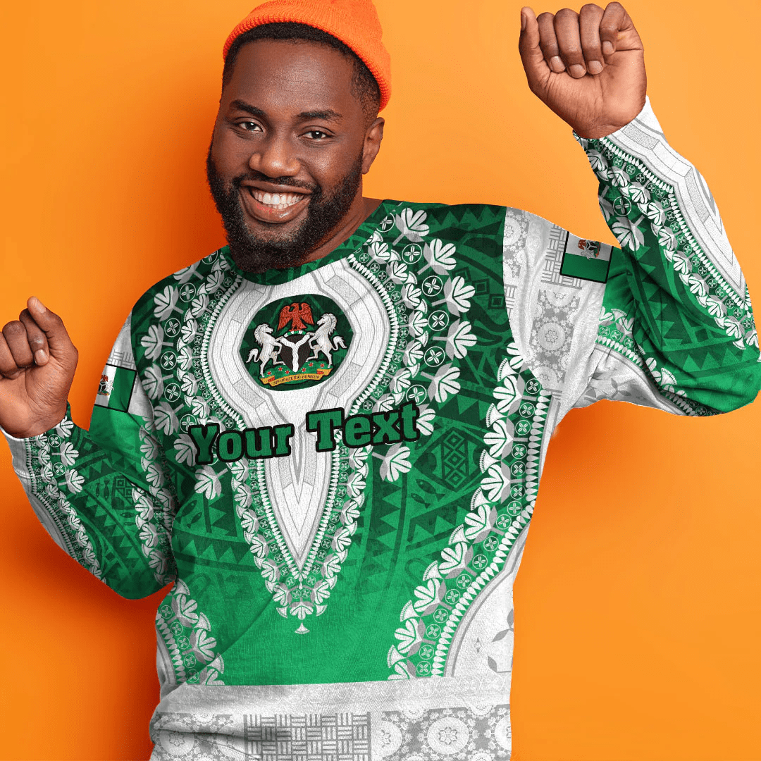 Africa Clothing Nigeria Sweatshirt Vintage African Dashiki