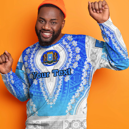 Africa Clothing Somalia Sweatshirt Vintage African Dashiki
