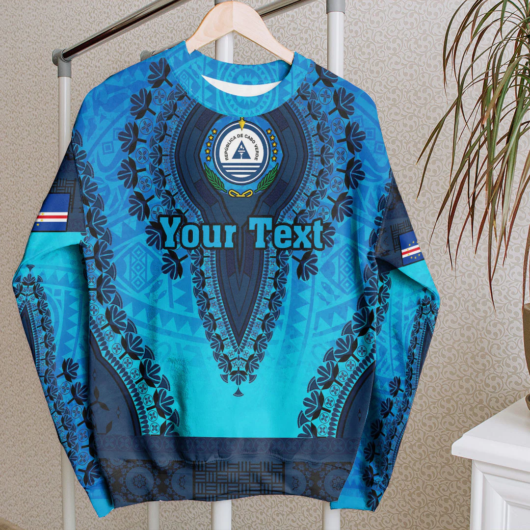 Africa Clothing Cape Verde Special Version Sweatshirt Vintage African Dashiki
