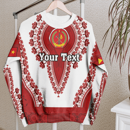 Africa Clothing Tigray White Version Ethiopia National Regional States Sweatshirt Vintage African Dashiki
