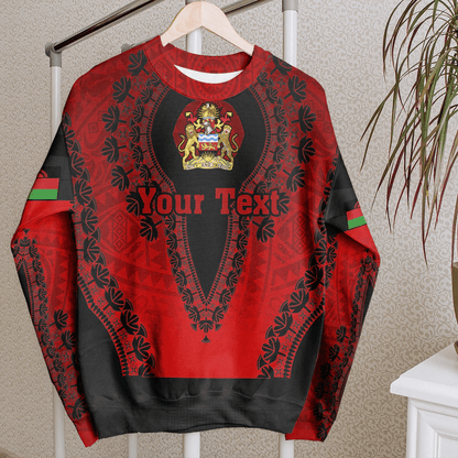 Africa Clothing Malawi Sweatshirt Vintage African Dashiki