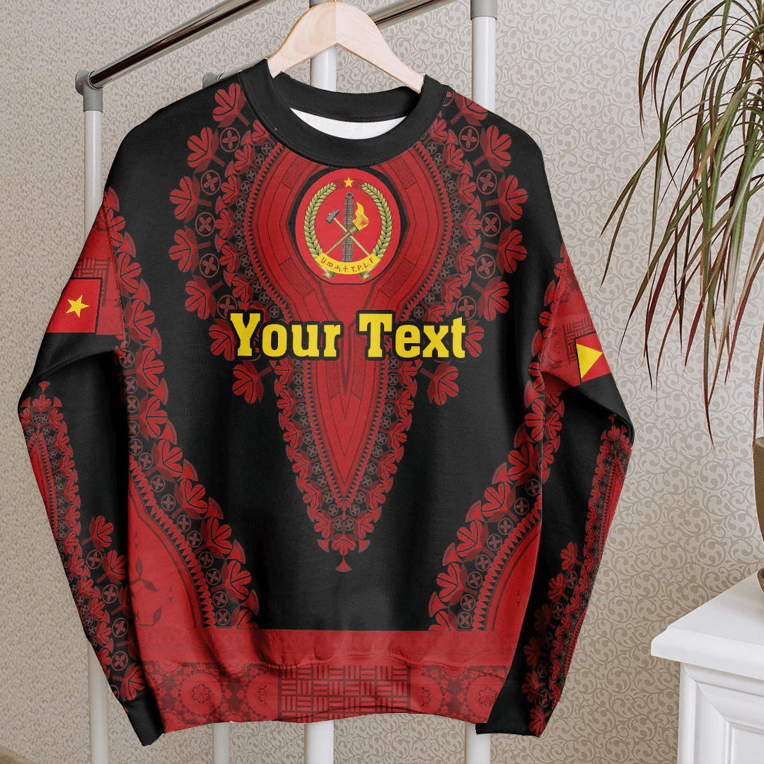 Africa Clothing Tigray Black Version Ethiopia National Regional States Sweatshirt Vintage African Dashiki