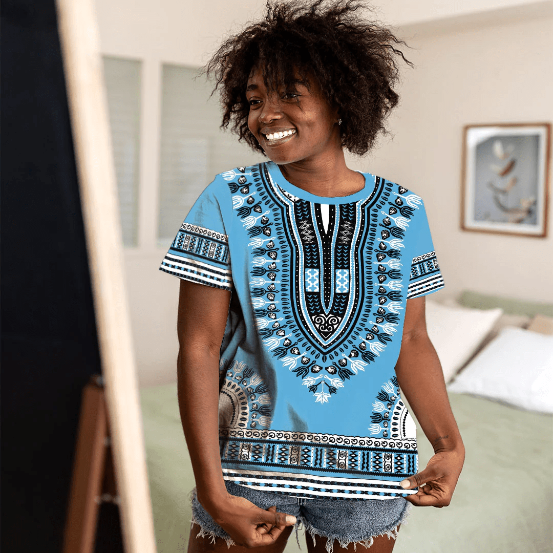 T Shirt Botswana Traditional Dashiki
