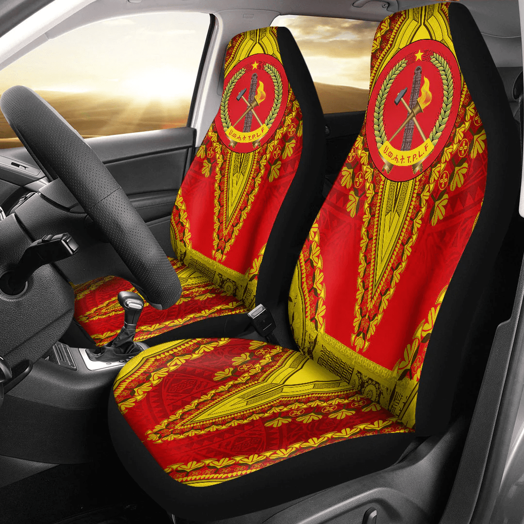 Maori 2021 Car Seat Covers Purple Aotearoa Tattoo
