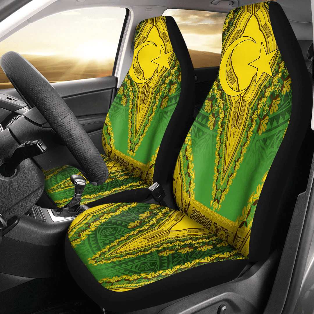 Maori 2021 Car Seat Covers Purple Aotearoa Tattoo