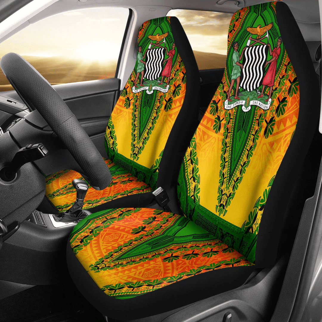 Maori 2021 Car Seat Covers Purple Aotearoa Tattoo