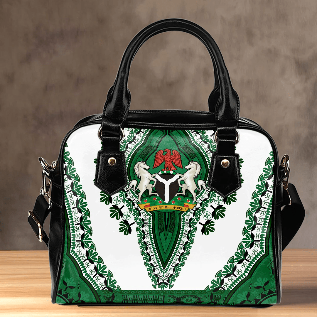 Africa Bag Nigeria White Version Shoulder Handbag Vintage African Dashiki