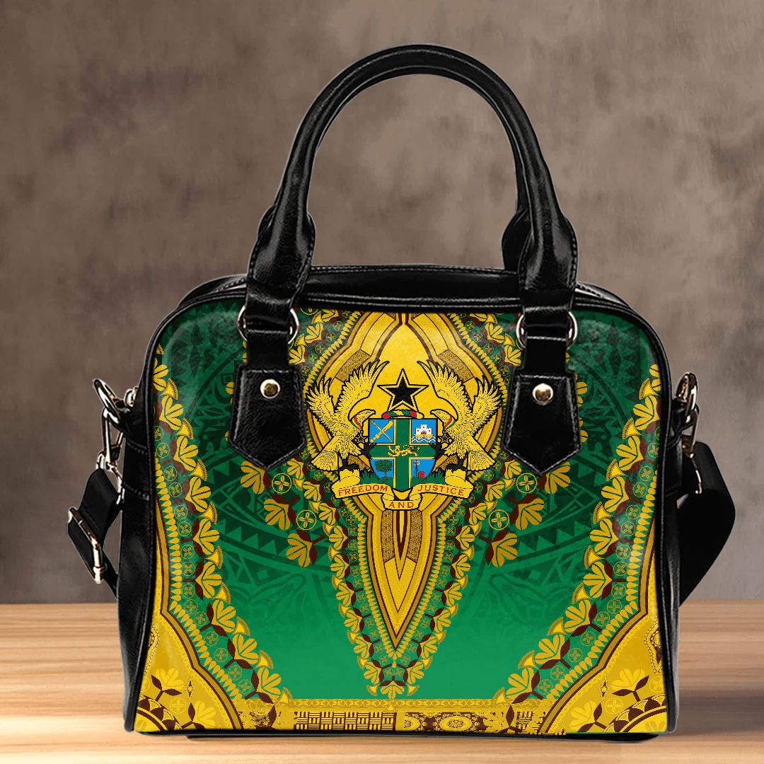 Africa Bag Ghana Green Version Shoulder Handbag Vintage African Dashiki