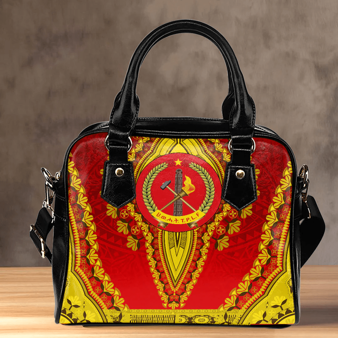 Africa Bag Tigray Red Version Ethiopia National Regional States Shoulder Handbag Vintage African Dashiki