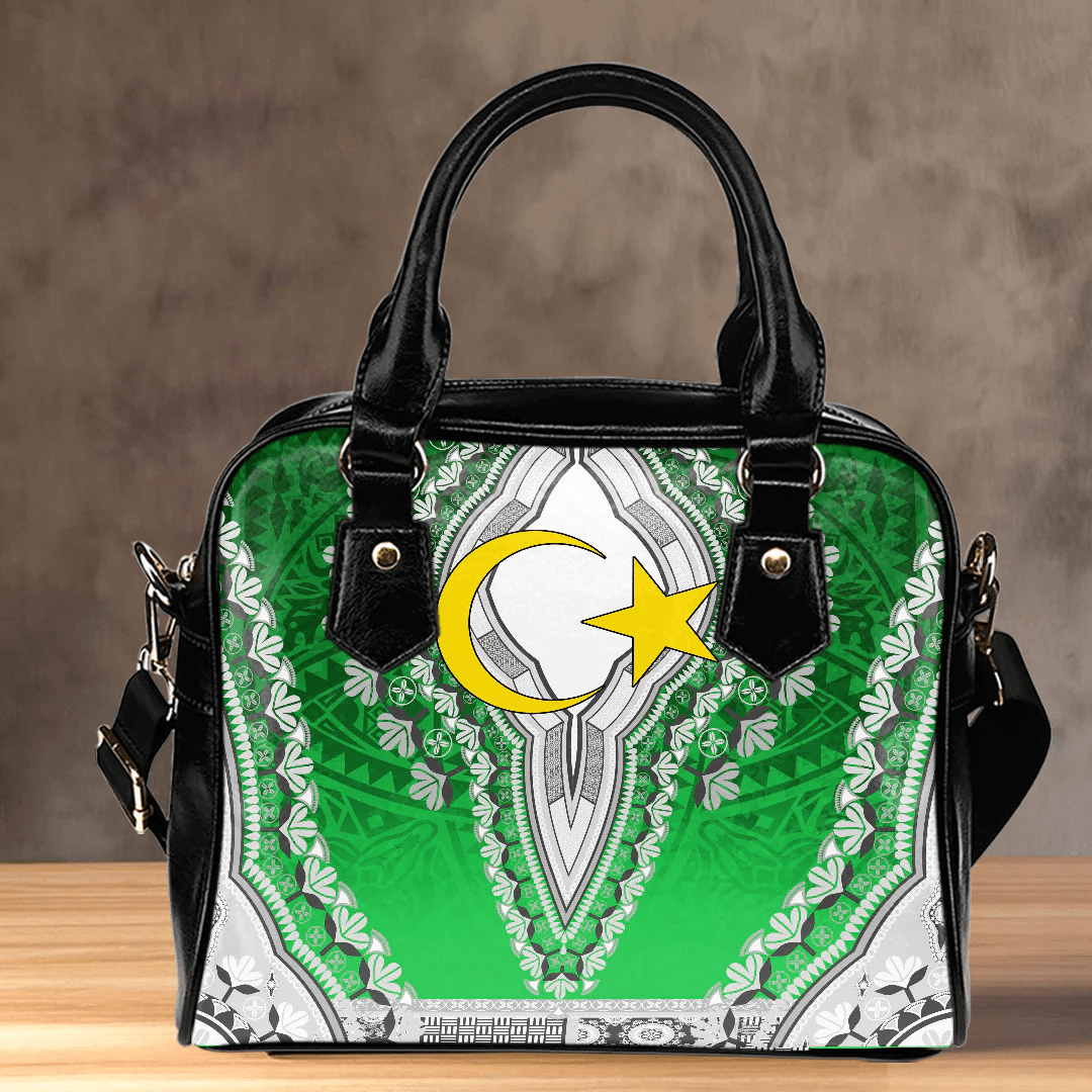 Africa Bag Libya Green Version Shoulder Handbag Vintage African Dashiki
