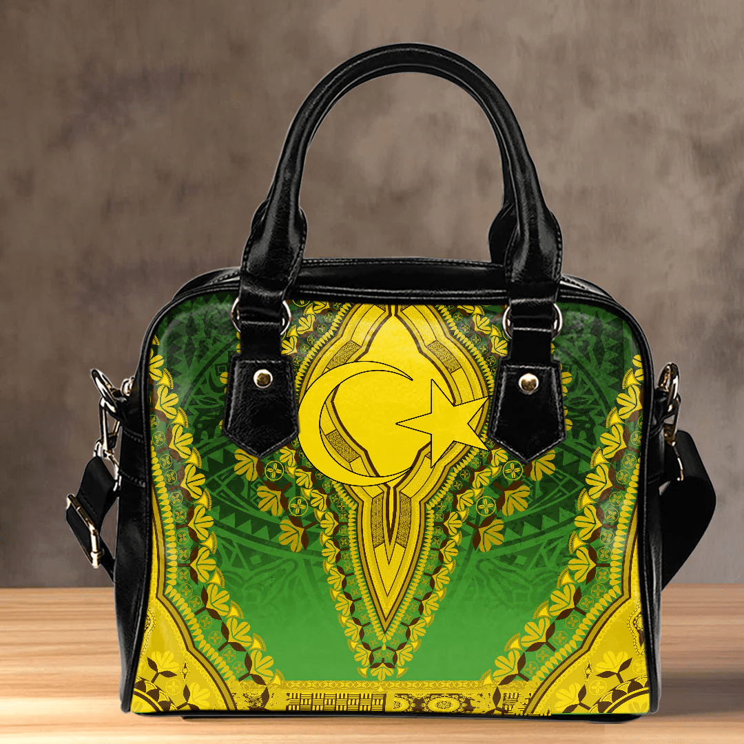 Africa Bag Gambia Green Version Shoulder Handbag Vintage African Dashiki