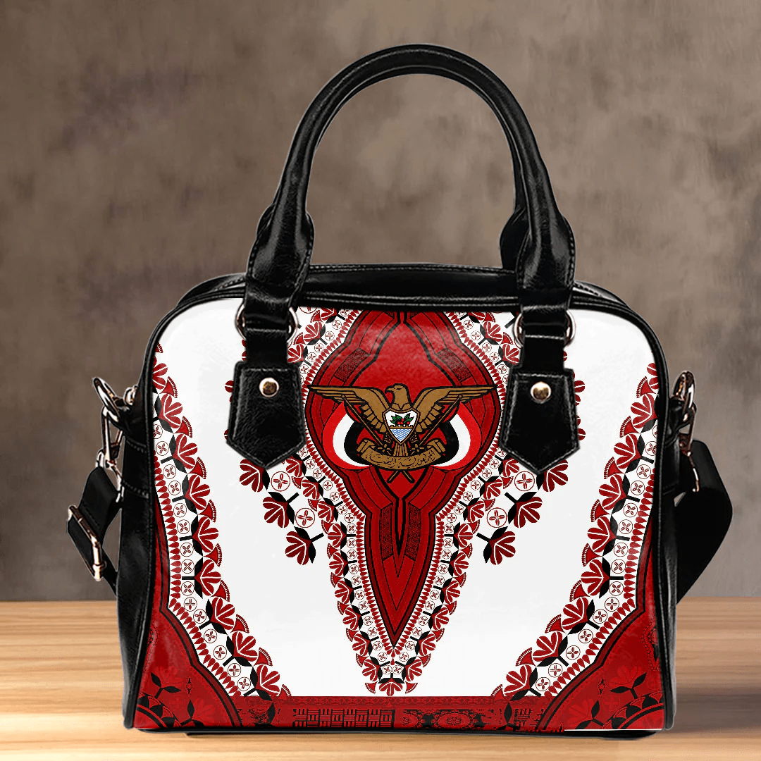 Africa Bag Yemen White Version Shoulder Handbag Vintage African Dashiki
