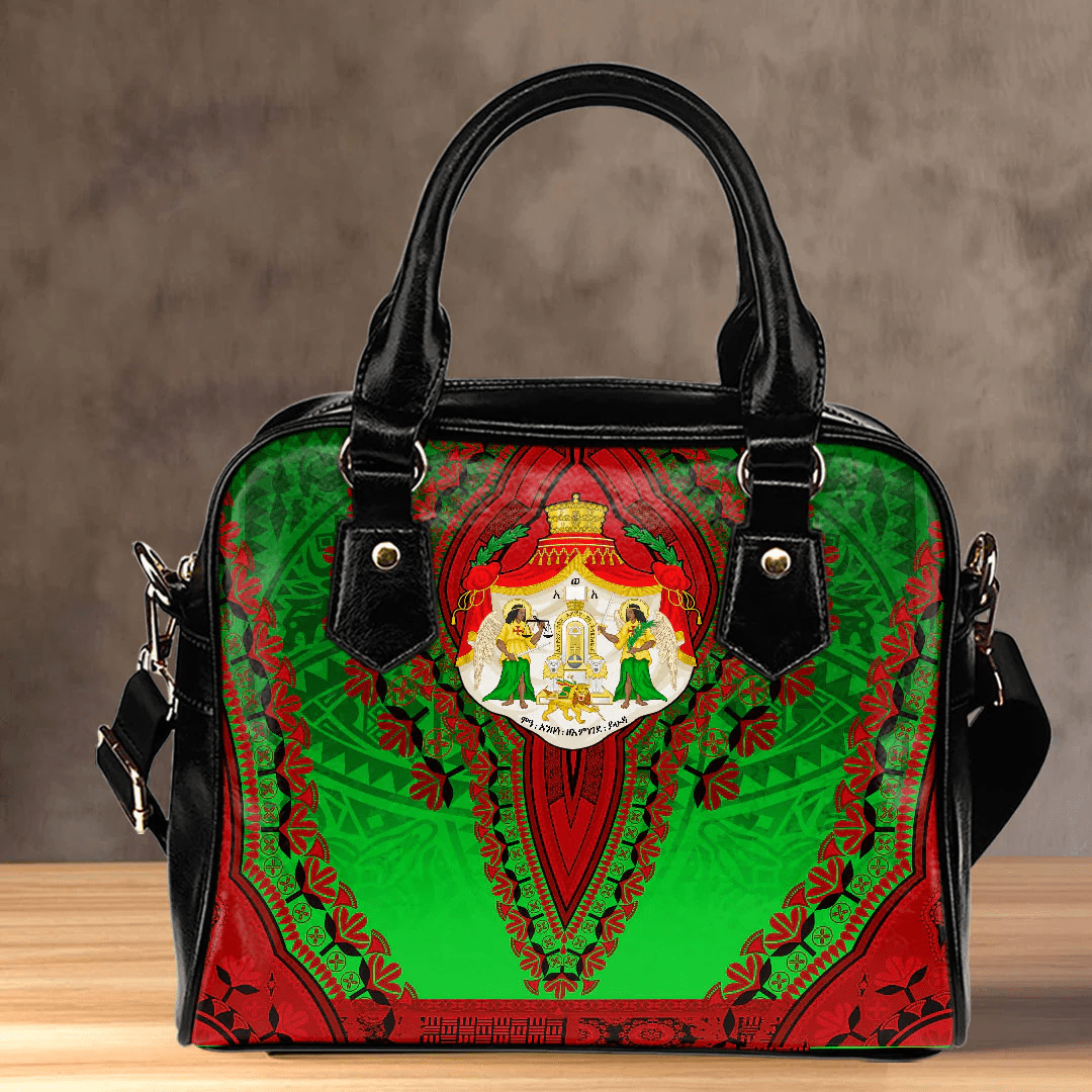 Africa Bag Oromo Green Version Shoulder Handbag Vintage African Dashiki