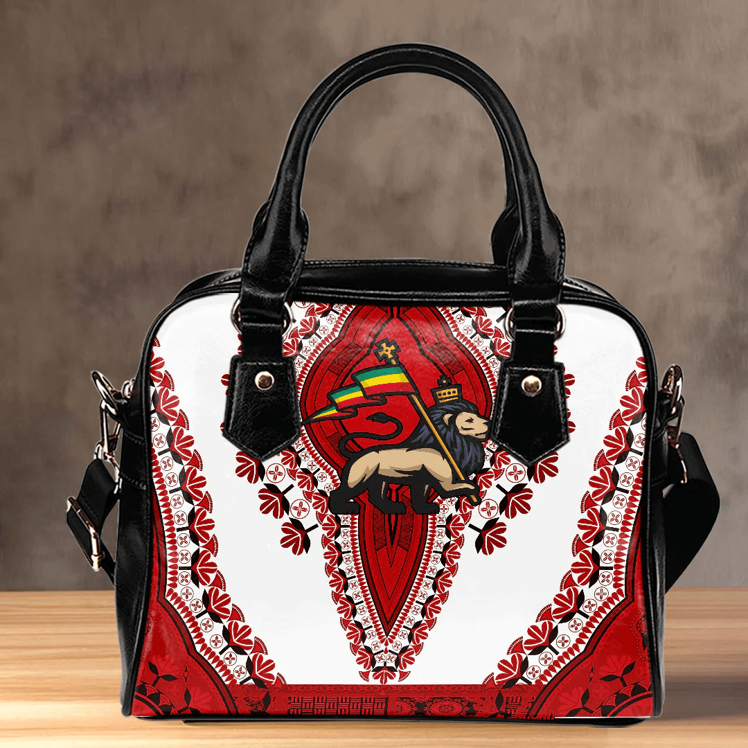 Africa Bag Ethiopia White Version Shoulder Handbag Vintage African Dashiki