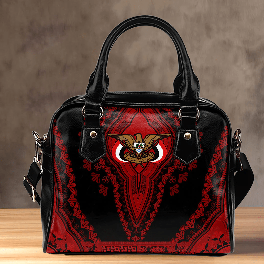 Africa Bag Yemen Black Version Shoulder Handbag Vintage African Dashiki