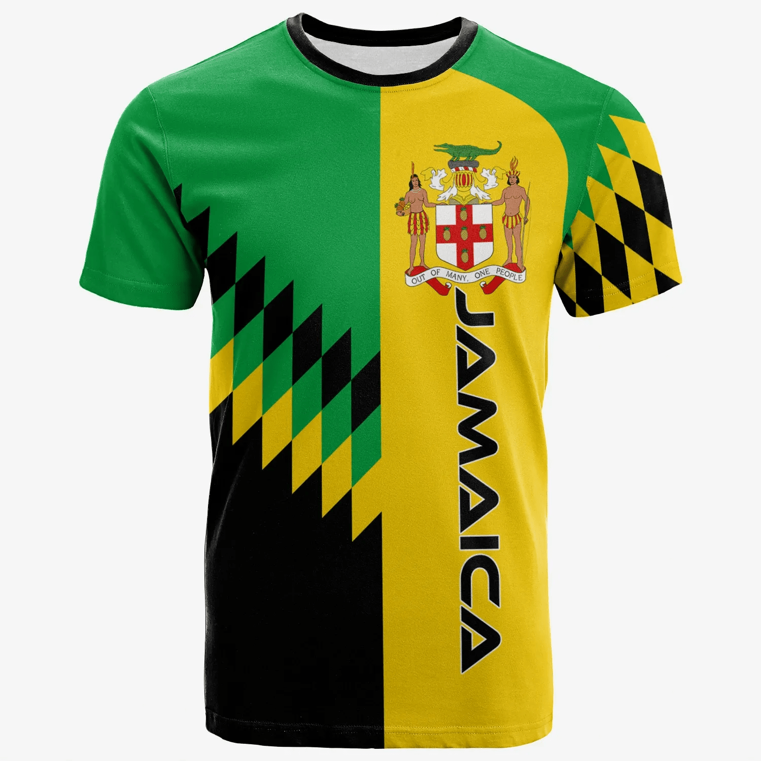 Jamaica T Shirt Symmetry Style