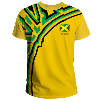 Jamaica Vintage Flag T Shirt