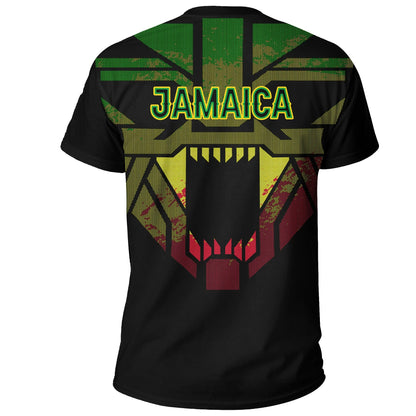 Jamaica T Shirt Strong Lion