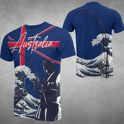 Australia Fisherman T Shirts Bh