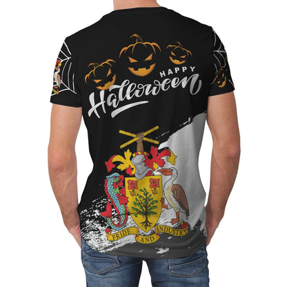 Barbados Halloween T Shirt Women/Men