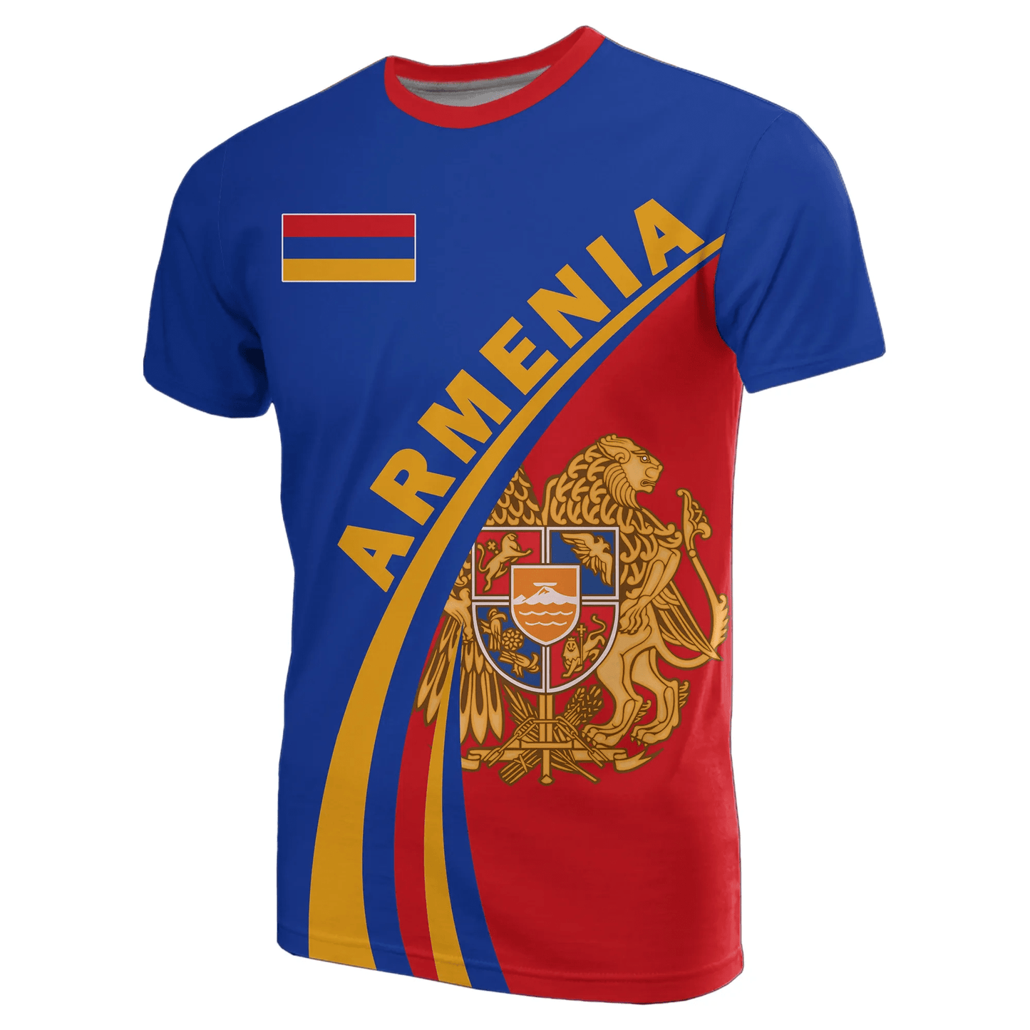 Armenia Coat Of Arms Up Style T Shirt