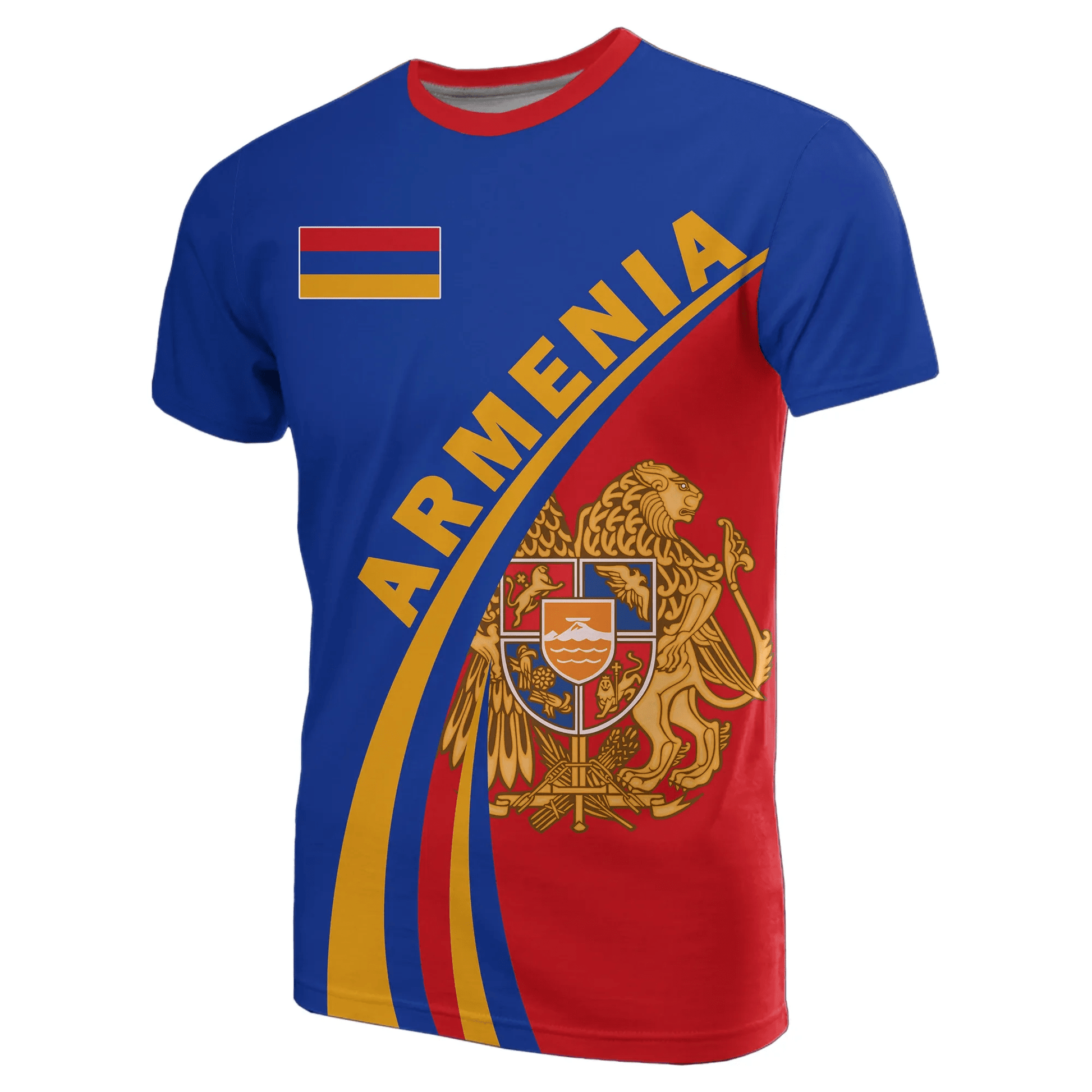 Armenia Coat Of Arms Up Style T Shirt