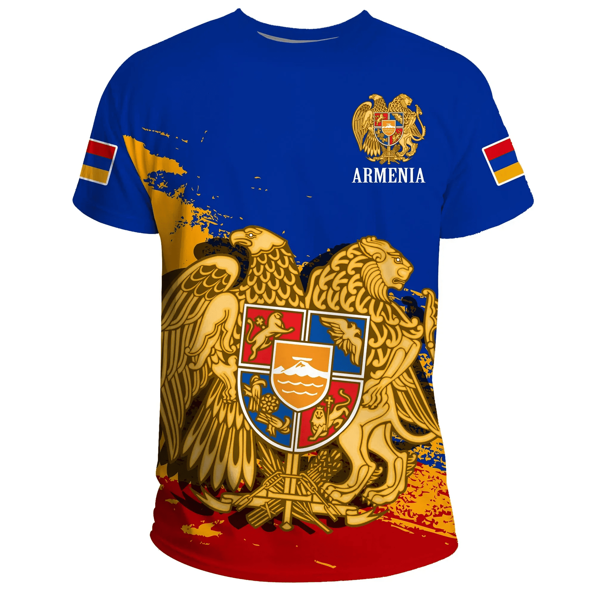 Armenia Special T Shirt Blue Version