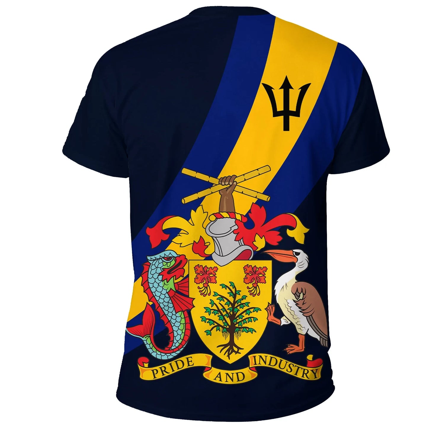 Barbados Special Flag T Shirt