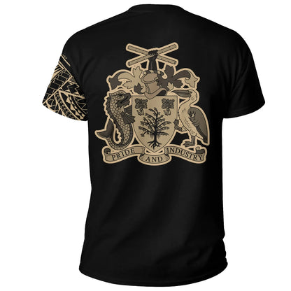 Barbados T Shirt Tattoo Style