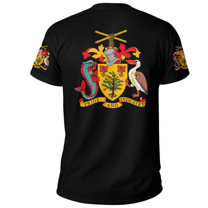 Barbados T Shirt Heartbeat Women'S/Men'S