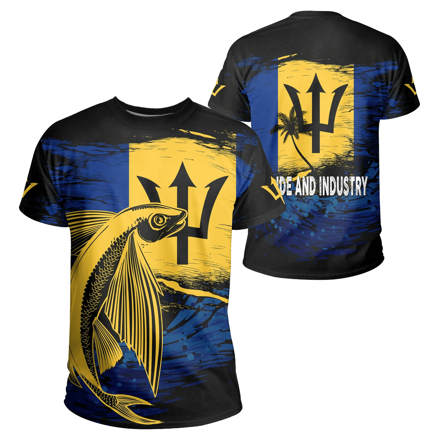 Barbados T Shirt Flying Fish