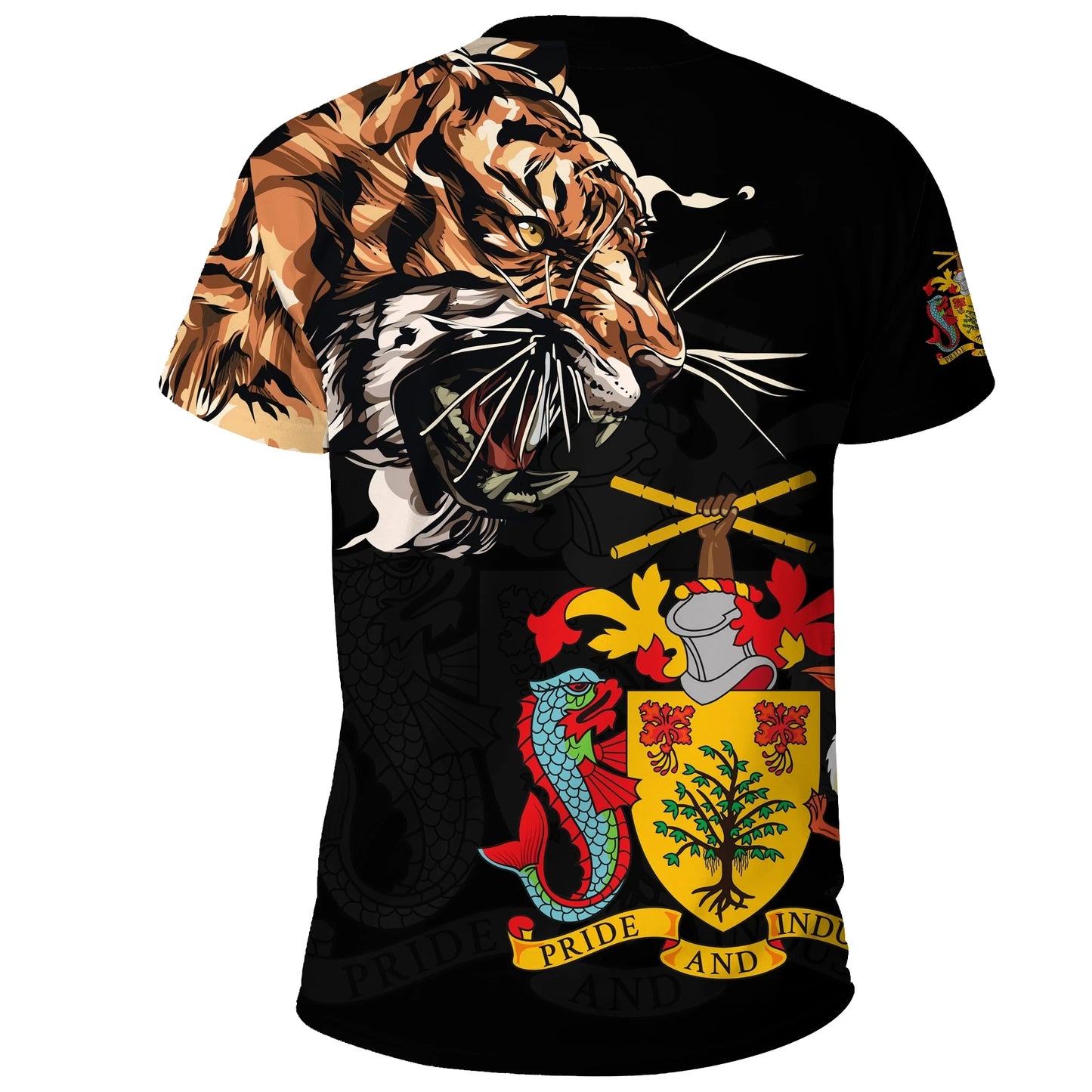 Barbados T Shirt Tiger Special Version